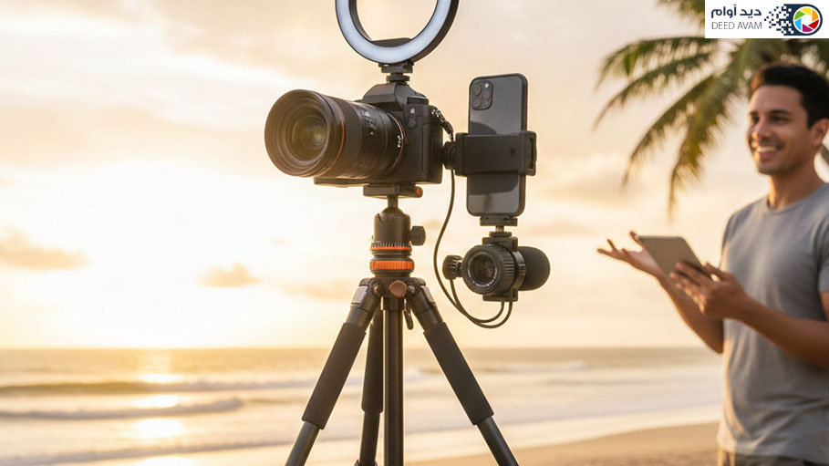 راهنمای انتخاب بهترین سه پایه موبایل برای تولید محتوا